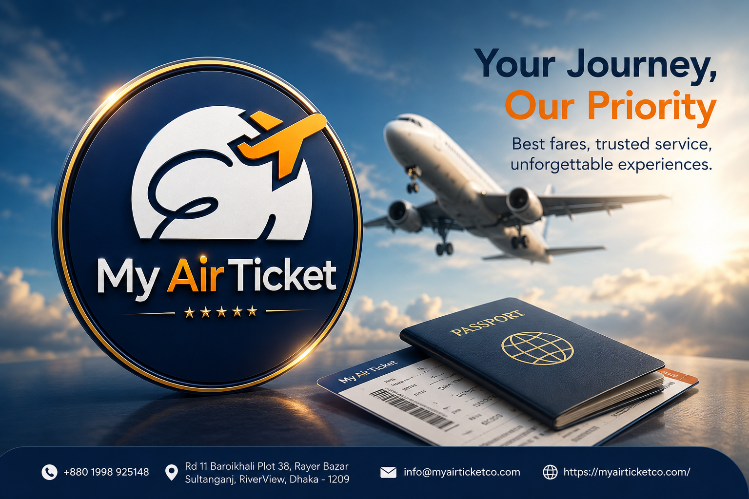 Your Trusted Travel Partner – My Air Ticket