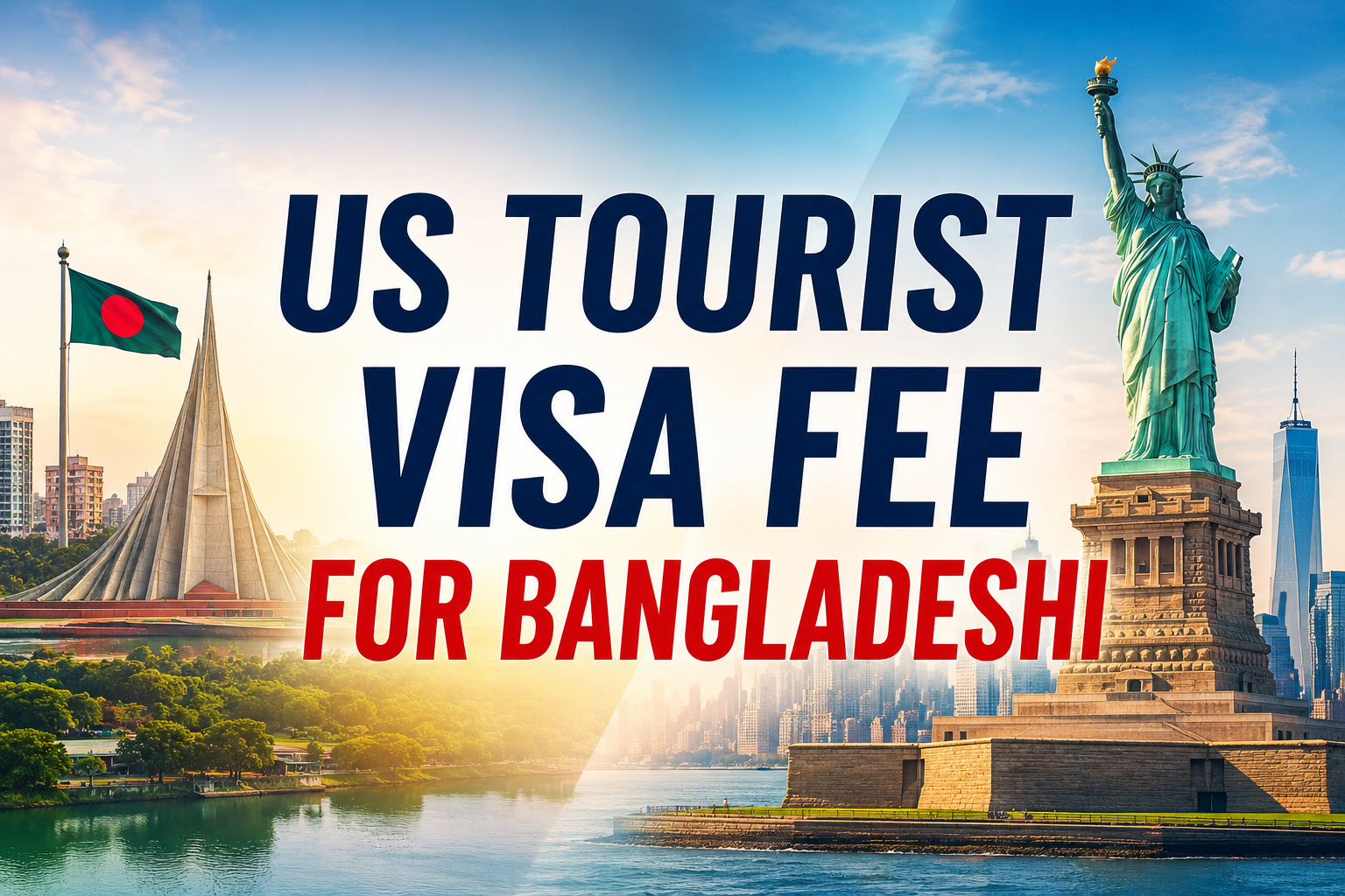 US tourist visa fee for Bangladeshi